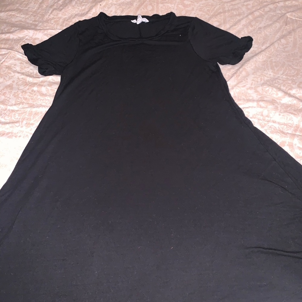 black dress